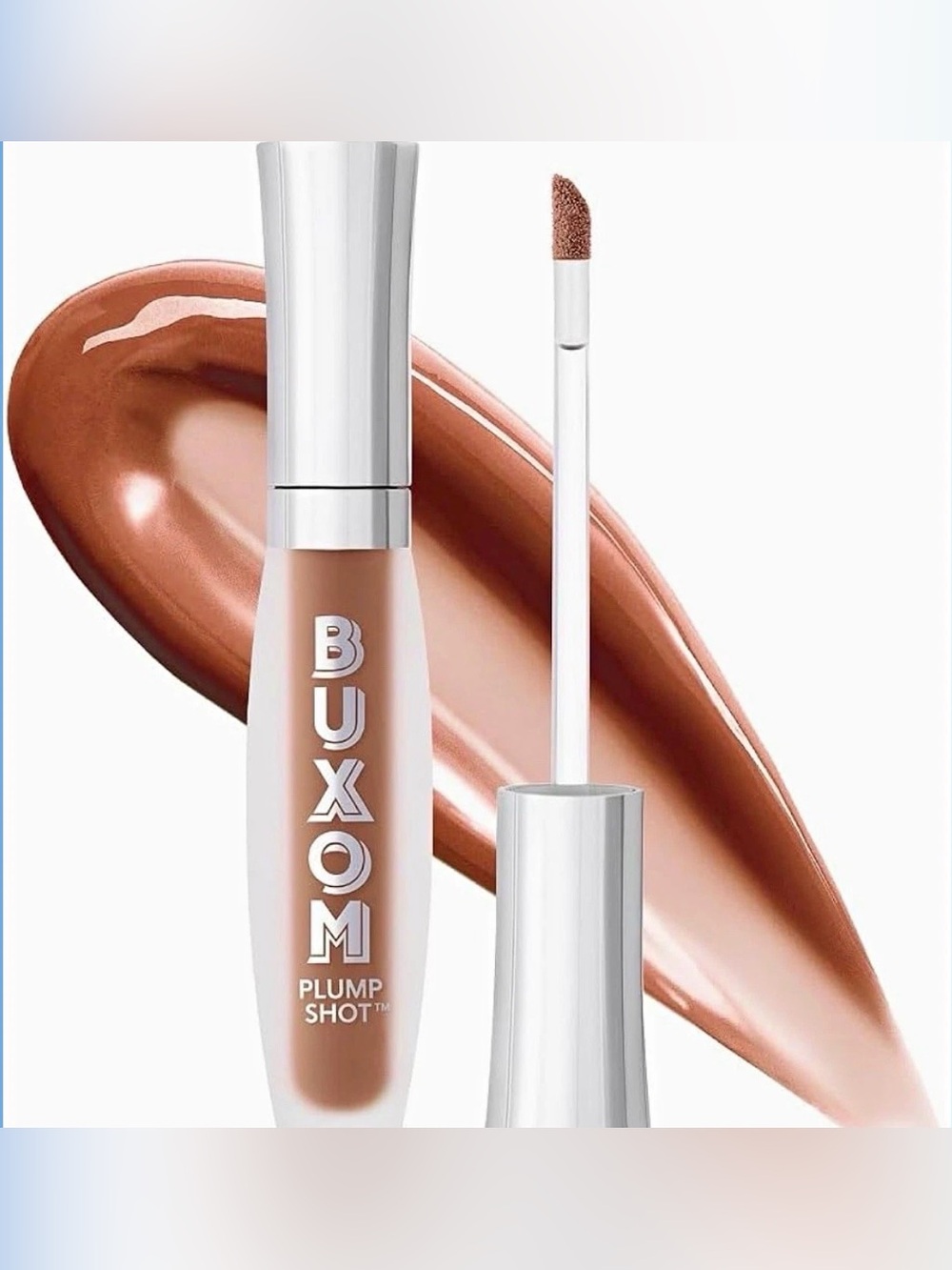 Buxom Plump Shot Lip Gloss Plumper Serum “Get Naked” Collagen-Infused 4 mL